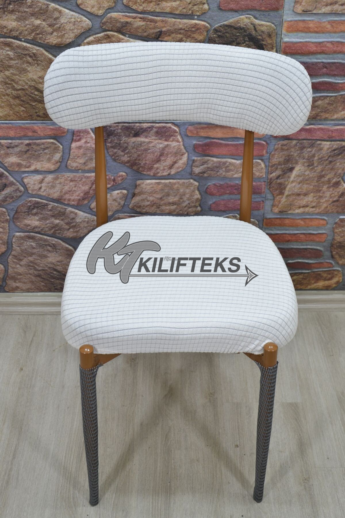 Teddy Sandalye Kılıfı Pıtı, Krem