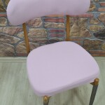 Teddy Sandalye Kılıfı Lakos Kumaş, Pembe renk