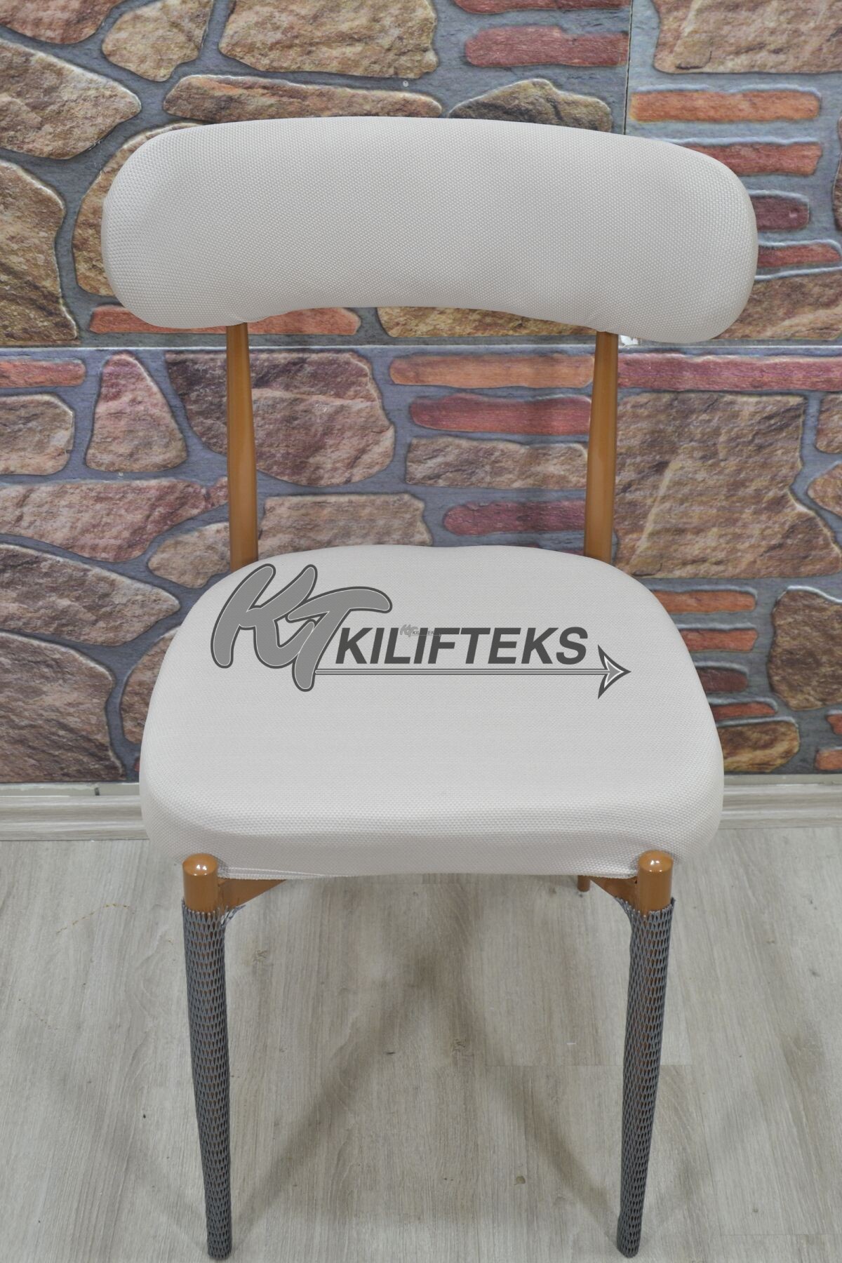 Teddy Sandalye Kılıfı Lakos Kumaş, Kakao