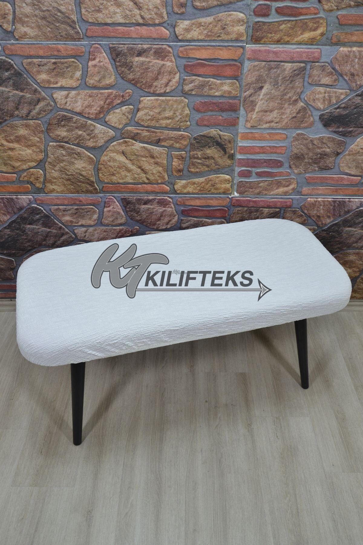 Puf Sandalye Kılıfı Yeni model Jakar, Krem