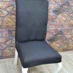 Battal Sandalye Kılıfı Lakos Kumaş, Siyah