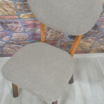 Elma Sandalye Kılıfı Coco Kumaş, A.kahve