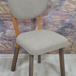 Elma Sandalye Kılıfı Coco Kumaş, A.kahve