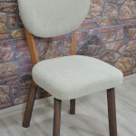 Elma Sandalye Kılıfı Coco Kumaş, Bej