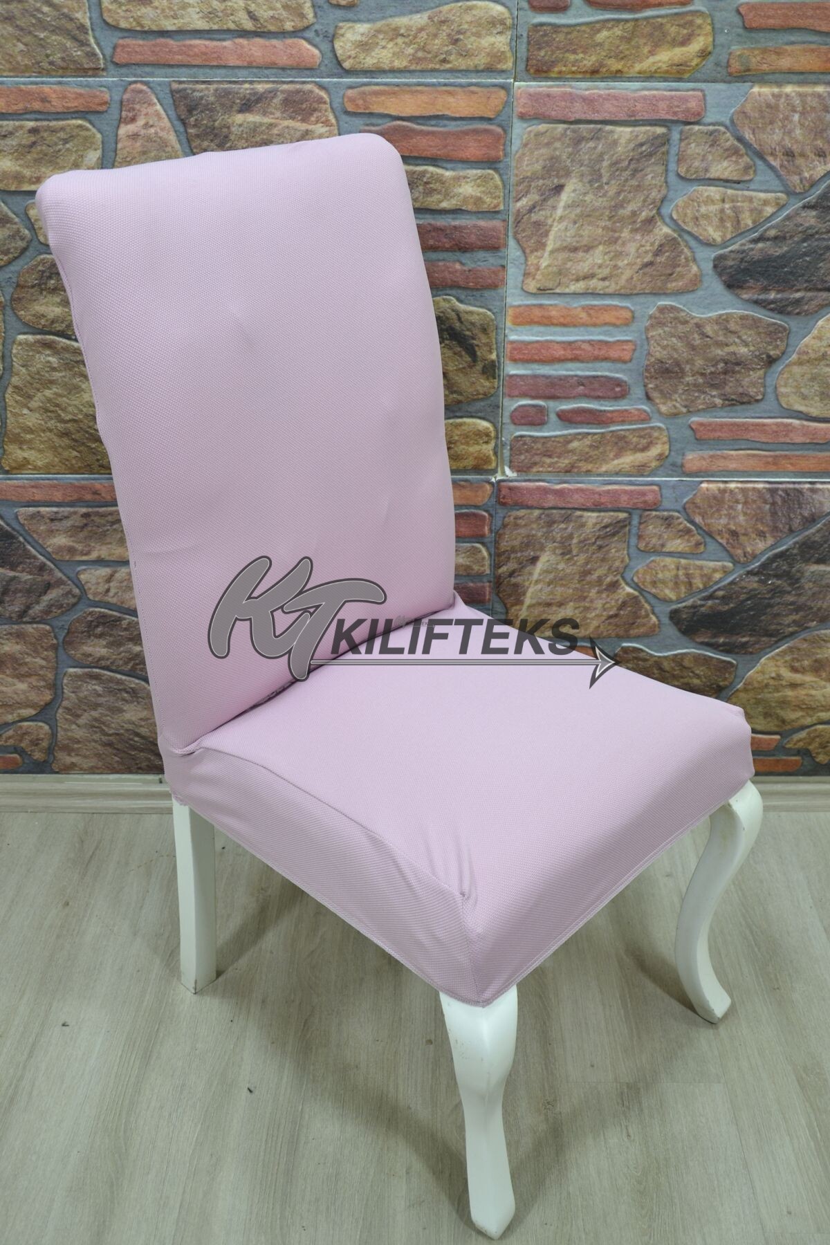 Battal Sandalye Kılıfı Lakos Kumaş, Pembe