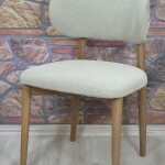 Bohem Sandalye Kılıfı Coco, Bej