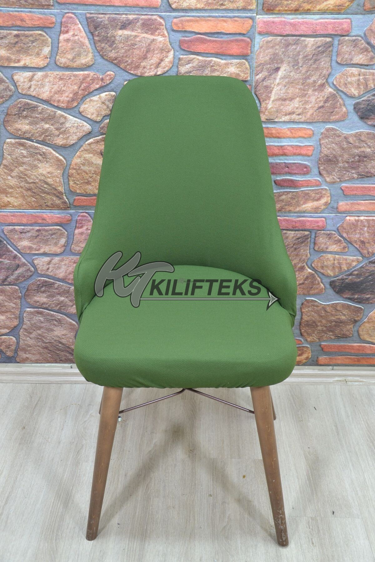Kollu Sandalye Kılıfı Lakos, Yeşil