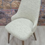 KILIFTEKS Kollu Sandalye Kılıfı Jakar, S.Kahve