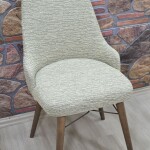 KILIFTEKS Kollu Sandalye Kılıfı Jakar, S.Kahve