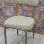 Teddy Sandalye Kılıfı Jakar, Kahve