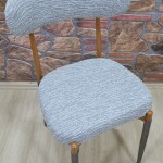 Teddy Sandalye Kılıfı Jakar, Gri