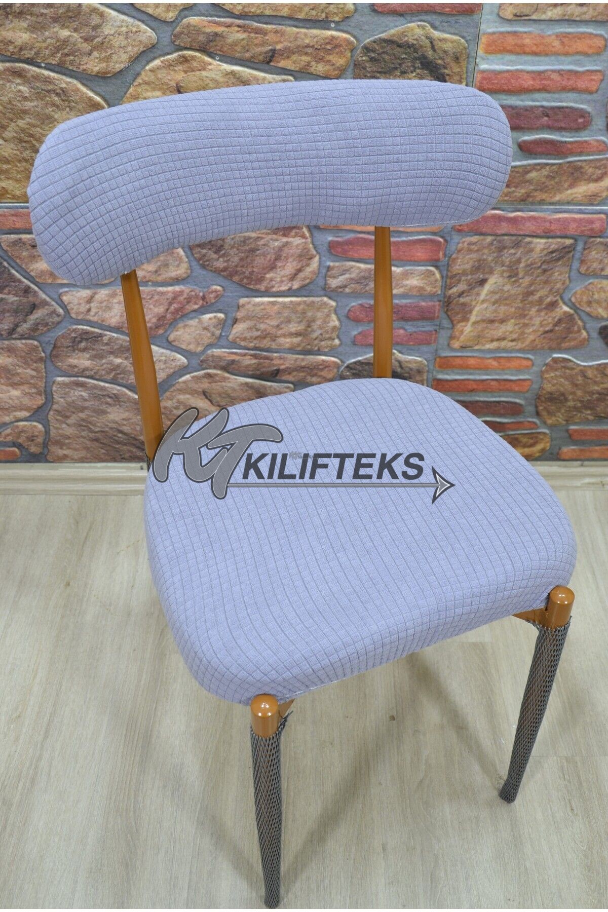 Teddy Sandalye Kılıfı Pıtı, Gri