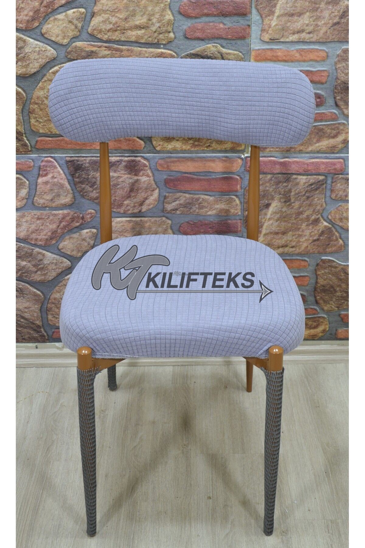 Teddy Sandalye Kılıfı Pıtı, Gri