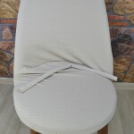 Retro Oval Sandalye Kılıfı